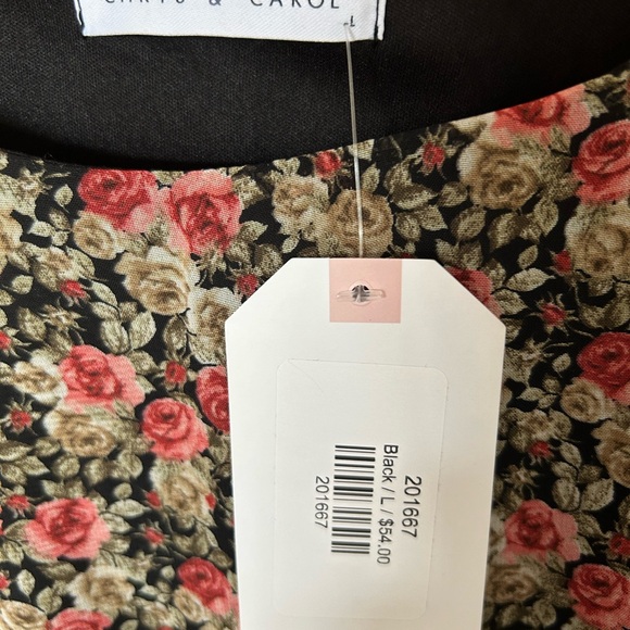 NWT Chris and Carol Floral Maxi Dress - Picture 6 of 10